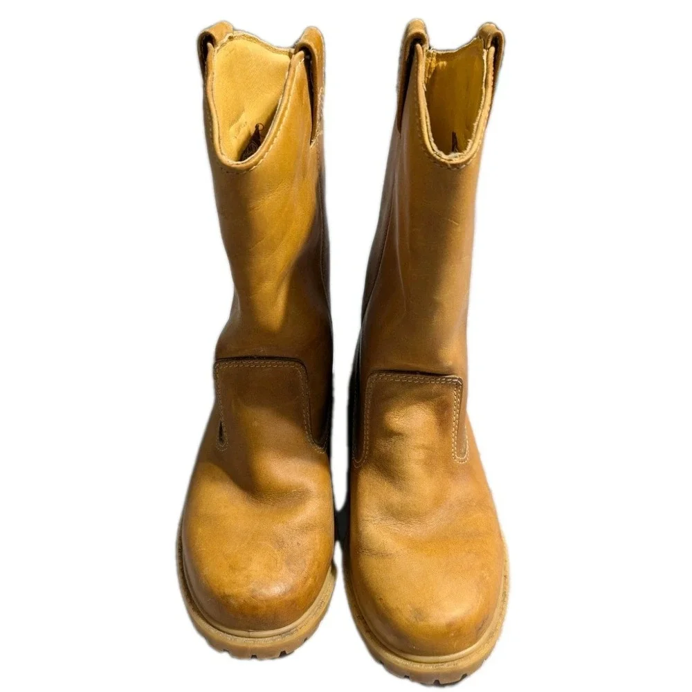 Northwestern Trading Co 2182 Insulated Waterproof Leather Work Boots‎ Tan Sz 7